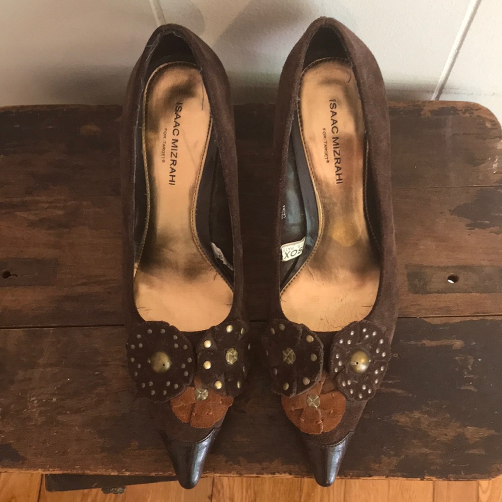 Suede pumps - Isaac Mizrahi (Target)